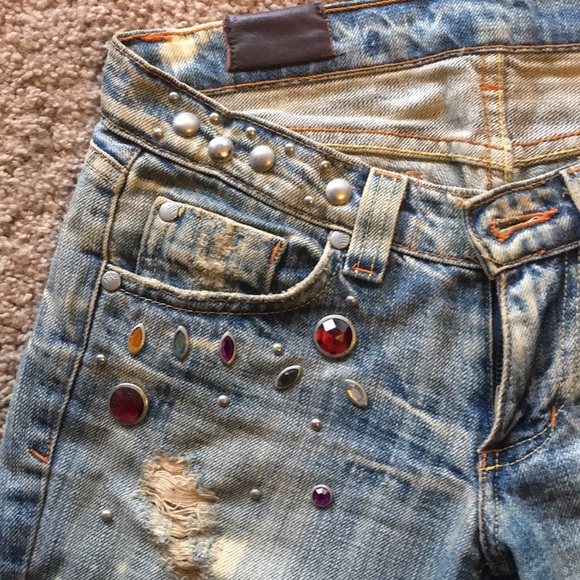 Street Embellished Jeans - Picture 2 of 5